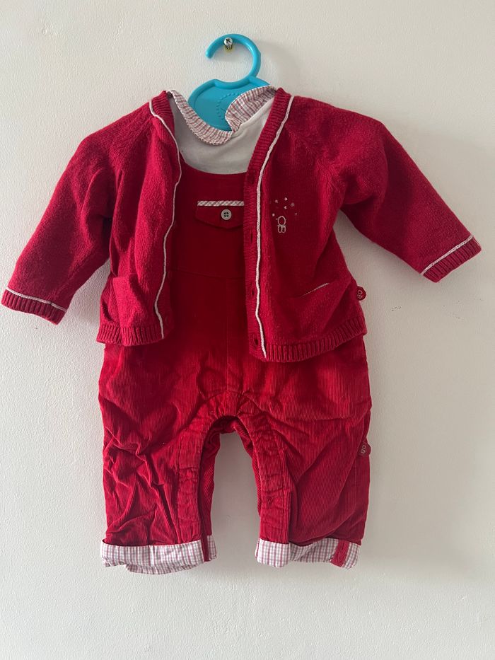 Ensemble rouge Obaïbi