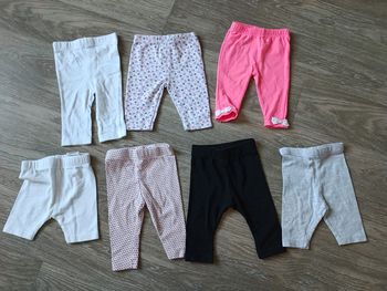 Lot 7 leggings 3 mois