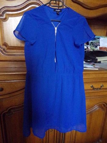 Robe bleue, marque Jennyfer, taille L