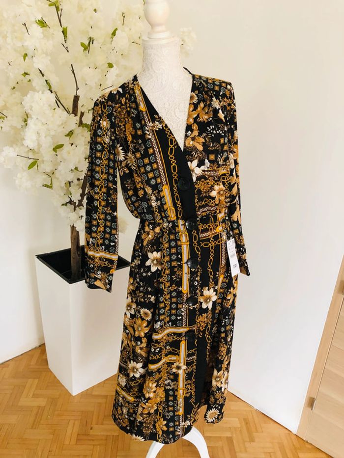 Robe Zara longue neuve taille M - photo numéro 7