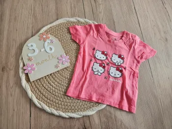 Tee-shirt 3/6mois hello kitty
