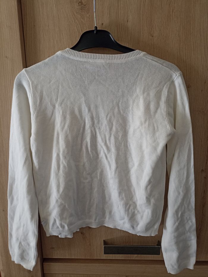 Gilet blanc la compagnie des petits - photo numéro 3