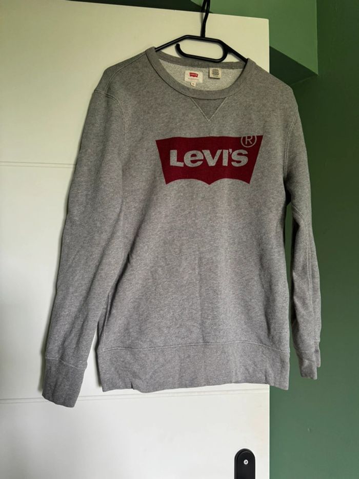 Pull levis gris - photo numéro 2