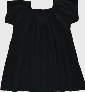 Robe à manches courtes 4 ans en velours Bonton