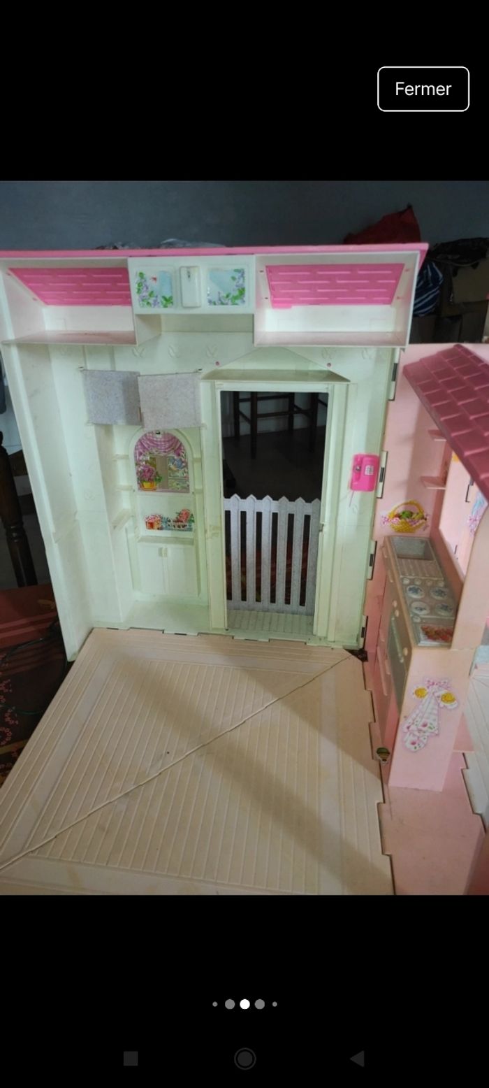 Maison barbie Mattel pliable vintage - photo numéro 8