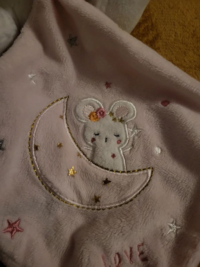 Doudou souris lune étoile simba - photo numéro 5
