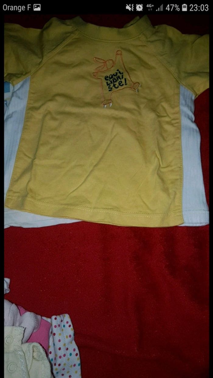 Lot 6 t-shirt 3 mois - photo numéro 5