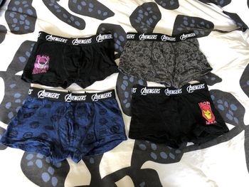 Lot de 4 caleçon / boxer avengers