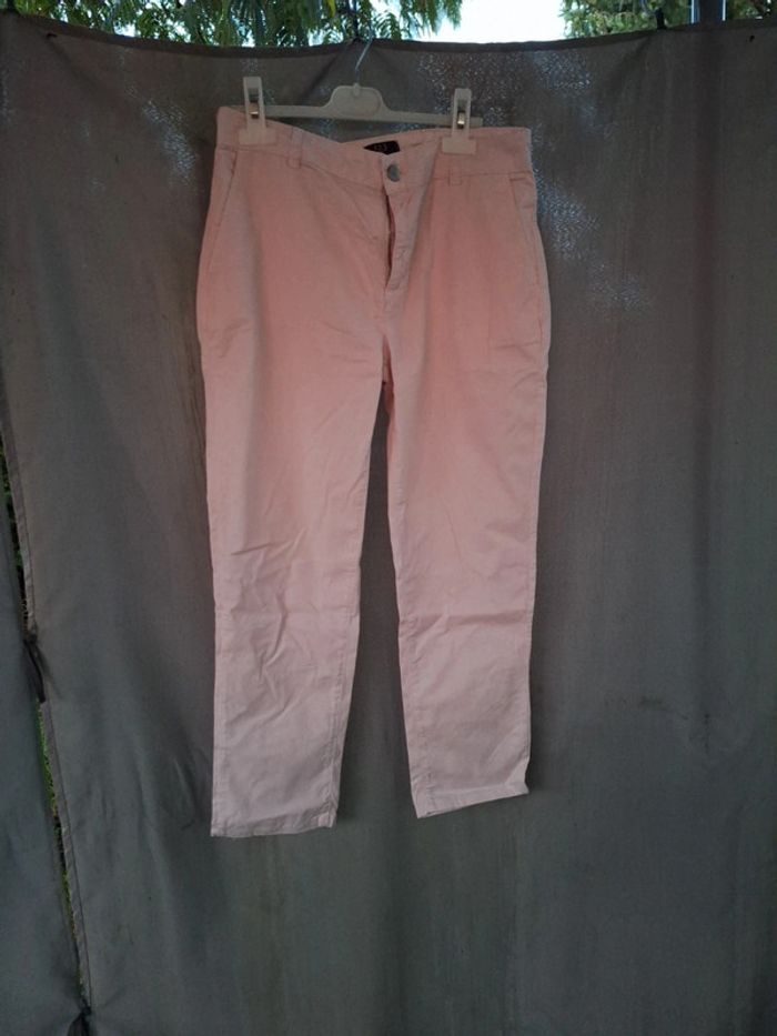 Pantalon rose clair 123 40