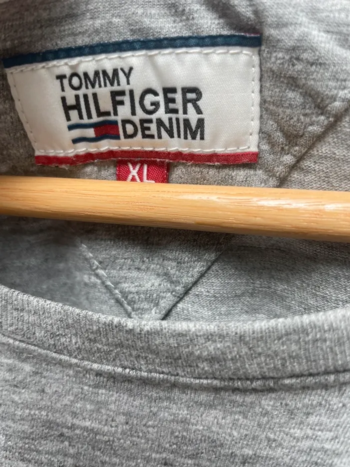 T-shirt Gris Tommy Hilfiger Homme XL - New York - photo numéro 5