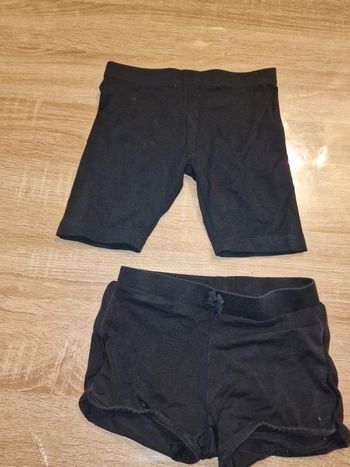 Lot short pantacourt
