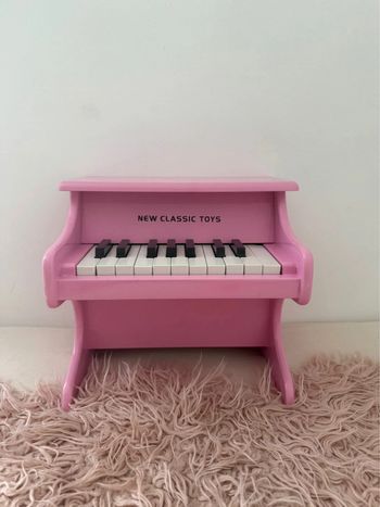 Piano enfant rose