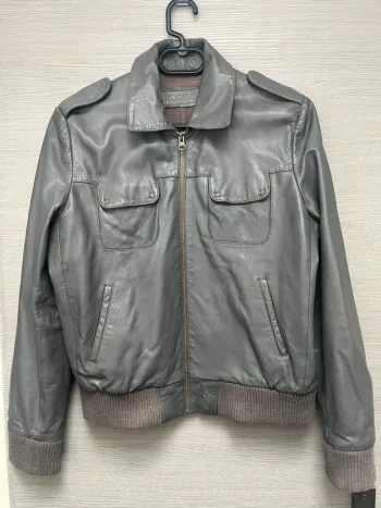 Blouson cuir « vintage »