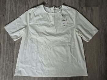 Blouse blanche neuve Zara  taille L