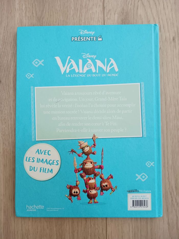 Livre Vaïana - photo numéro 3