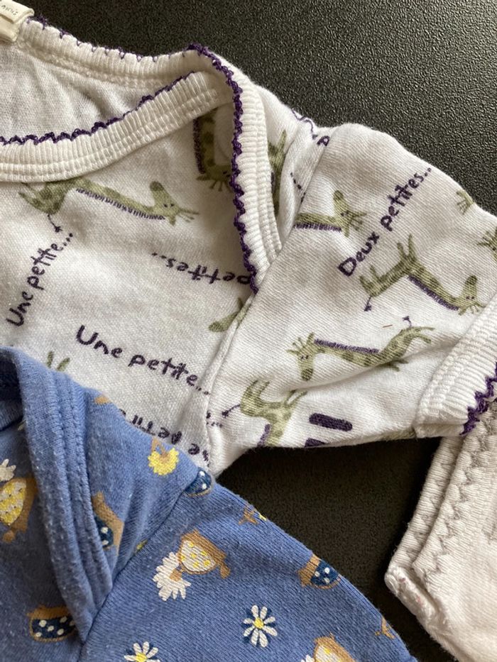 Lot ensemble body bodys bodies 6 mois bébé fille - photo numéro 9