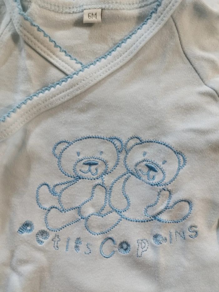 Ensemble body + bonnet 6 mois - photo numéro 3