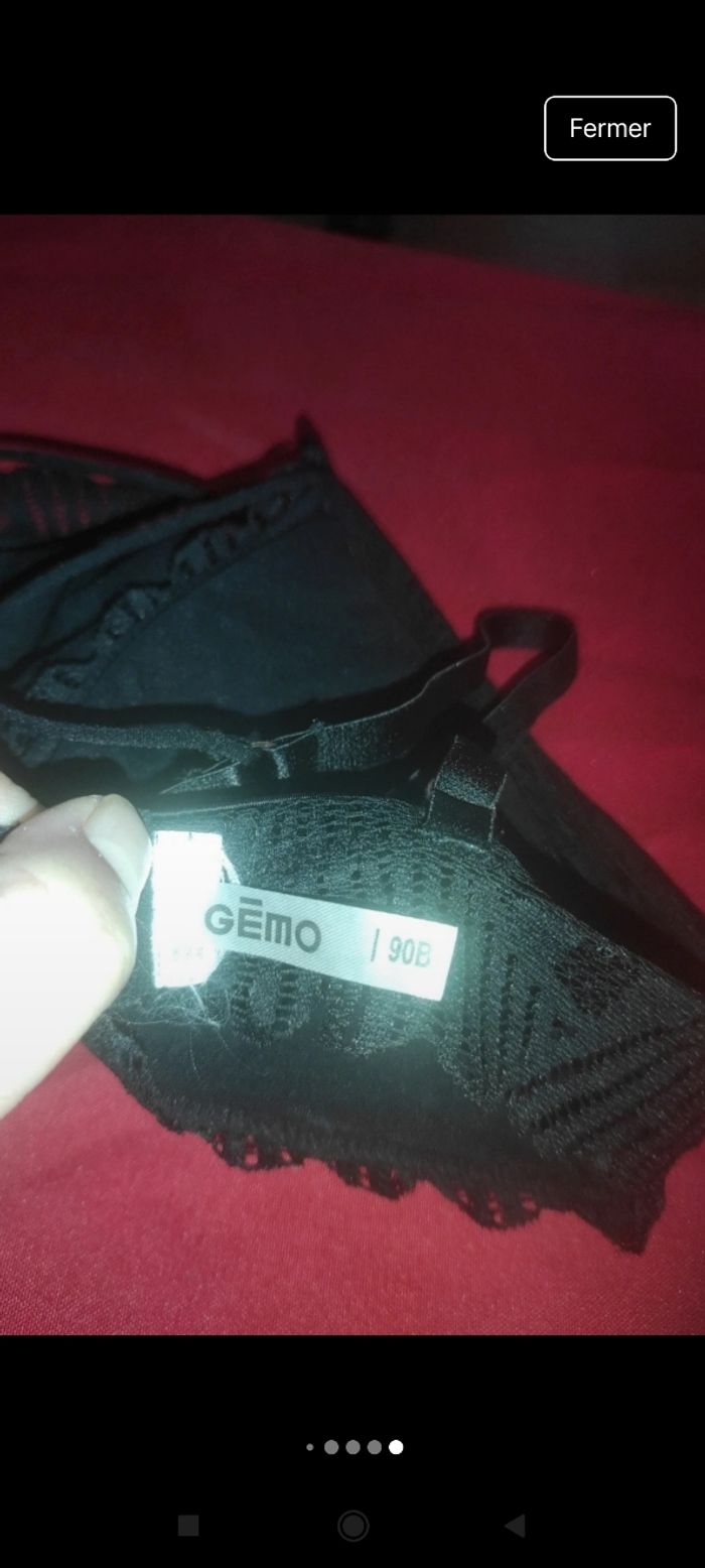 Très beau soutien gorge Gémo f1 - photo numéro 3