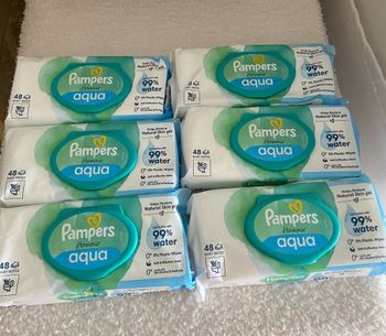 Lingettes Pampers harmonie Aqua