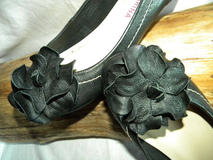 ballerines à talon T37 san marina - photo numéro 3