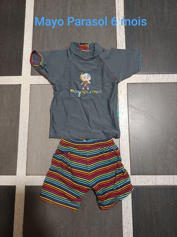 Maillot de bain anti-UV Mayo Parasol 6 mois