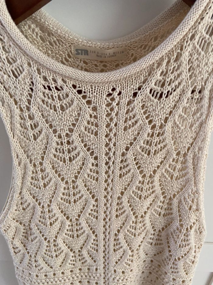 Robe crochet très bon état portée 1 fois - photo numéro 3