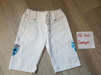 Bermuda Fiers d'être marseillais 12 mois