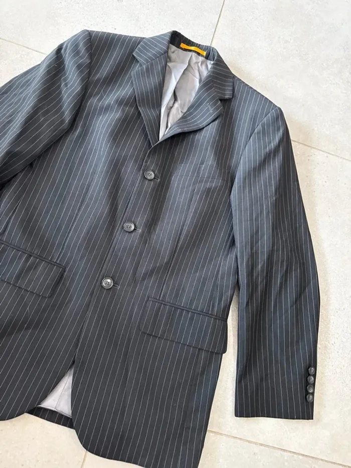 Blazer noir Phist Reda Super 100'S, très bon état, taille L - photo numéro 2