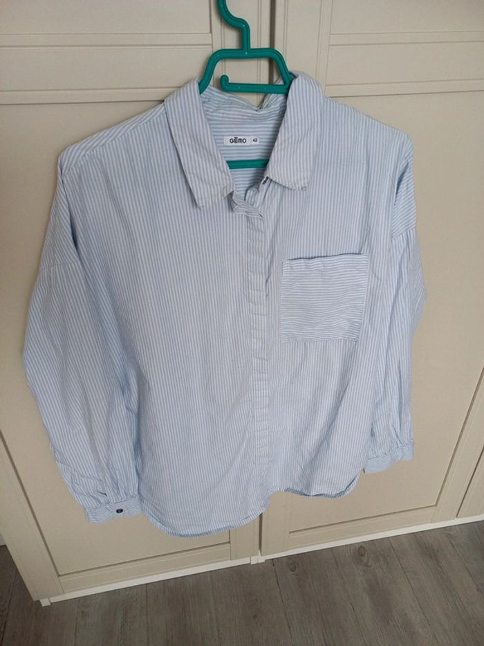 Lot de 2 chemises manches longues femme - photo numéro 2