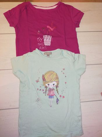 Lot de 2 t.shirt 24 mois