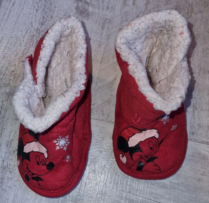 Chausson noel mickey