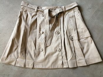 Jupe beige Taille 38 Cache Cache