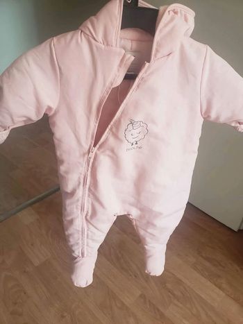 Combinaison brioche fille 6 mois neuve