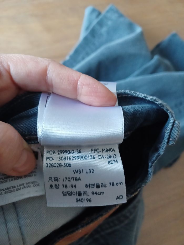 Jean homme levis coupe droite - photo numéro 8