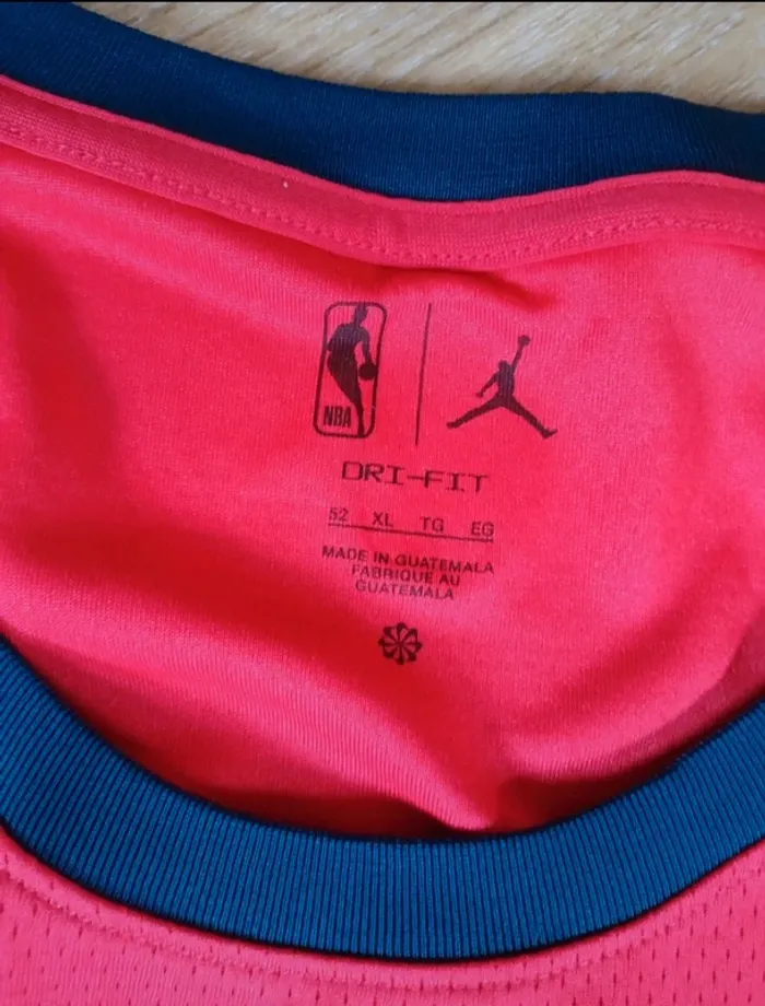 Maillot tee shirt basket NBA crescent city nike jordan - photo numéro 4
