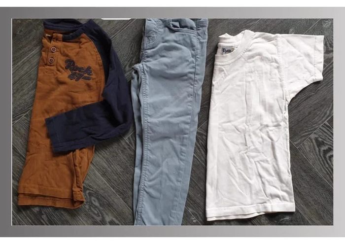 Lot de 3 vêtements garçon 6 ans