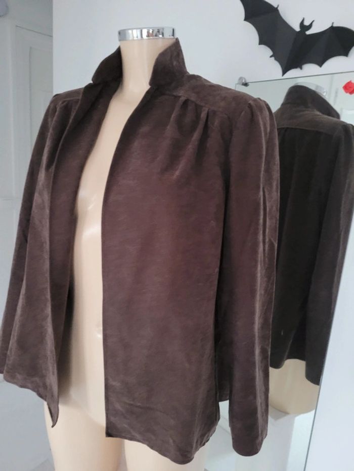 Veste en suédine mi-saison - photo numéro 3