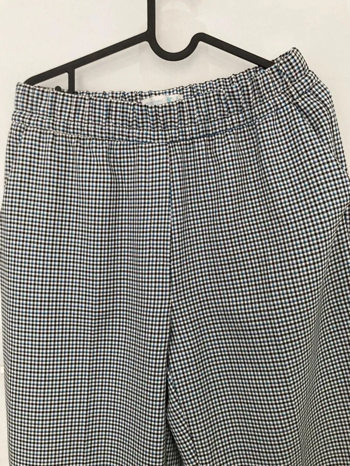 Pantalon fluide droit bleu - photo numéro 2