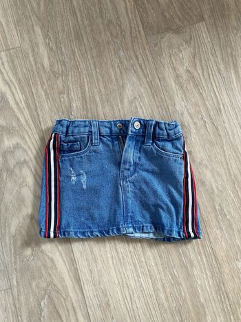 Jupe courte en jean 3 ans