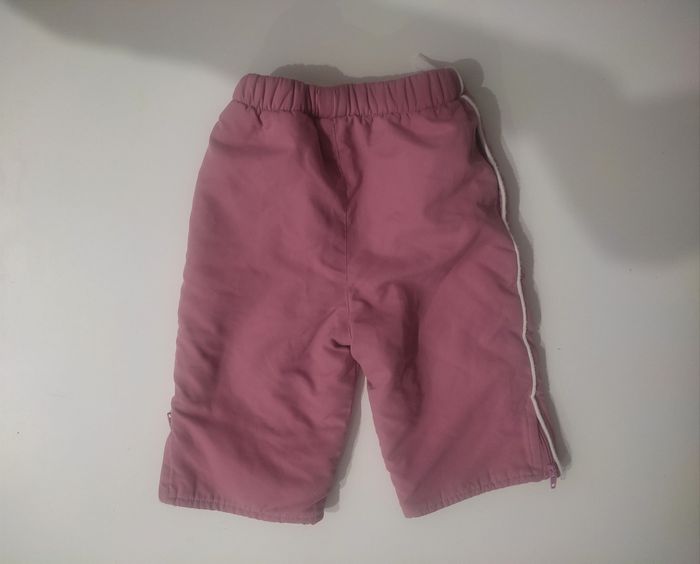 Lot pantalons d'hiver bébé fille 6 mois - photo numéro 4