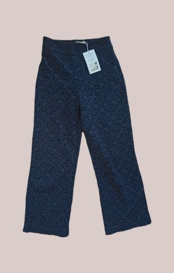 Pantalon Fausto Sézane – Bleu marine – T.36 – Neuf avec étiquette
