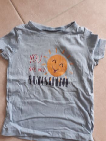 Tee-shirt très bon état (porté 1 fois). 12 mois