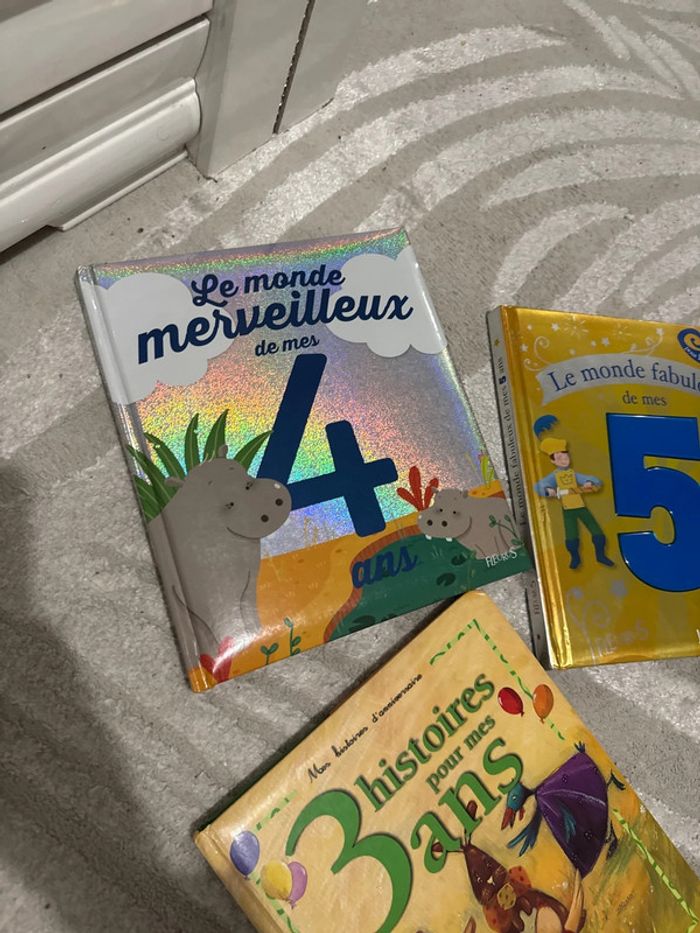 Lot 3 livres anniversaire - photo numéro 2