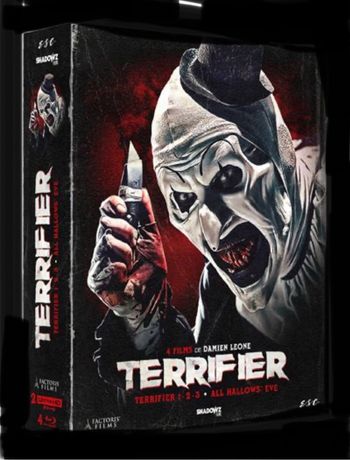 Coffret steelbook trilogie terrifier  4K UHD