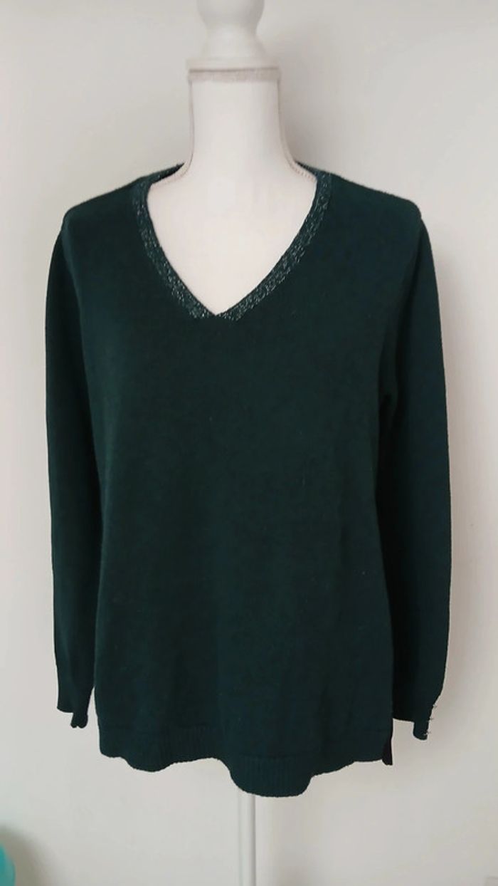 Pull dos transparent morgan - photo numéro 2
