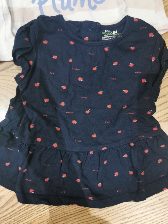 Lot de 4 t-shirt 6 mois - photo numéro 3