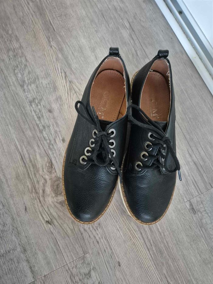 Chaussures style Derby à plateforme - photo numéro 4