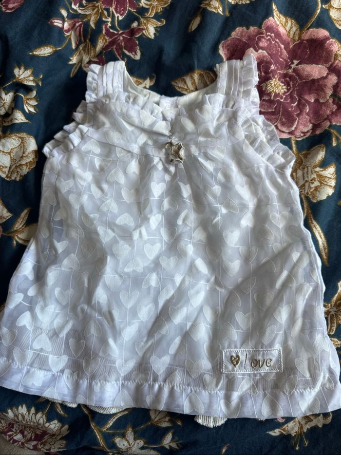 Joli lot de 9 robes d’été + 1 barboteuse 6 mois - photo numéro 6