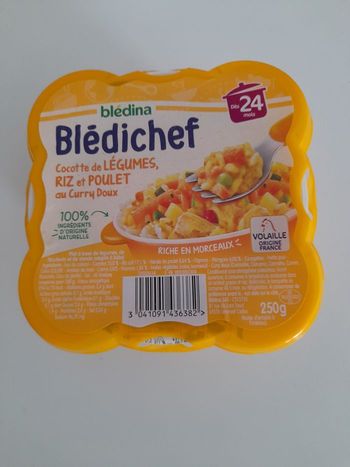 Assiette bledina et solution de rehydratation 