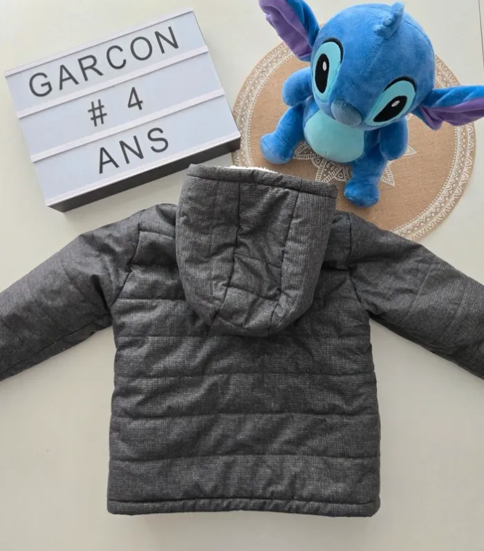 Manteau asymétrique gémo 4ans - photo numéro 3